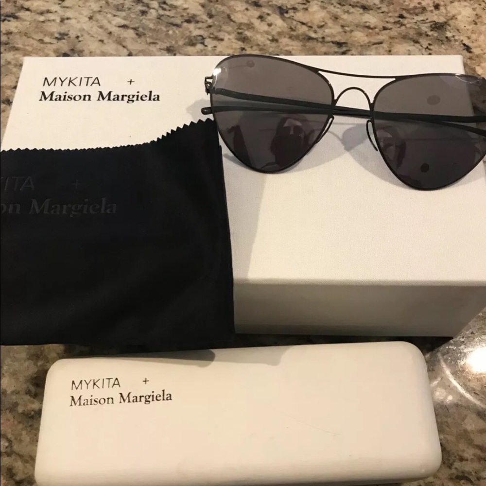 Maison Margiela x Mykita sunglasses shade aviator cat eye glasses - Picture 4 of 5